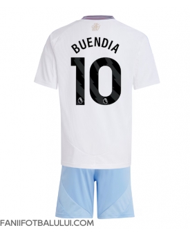 Aston Villa Emiliano Buendia #10 Echipament de Fotbal Replică 2024-25 Copii Deplasare (+ Șorturi)